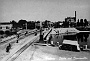 Il ponte del Bassanello sullo Scaricatore in una cartolina dei primi anni Cinquanta (Antonella Billato)